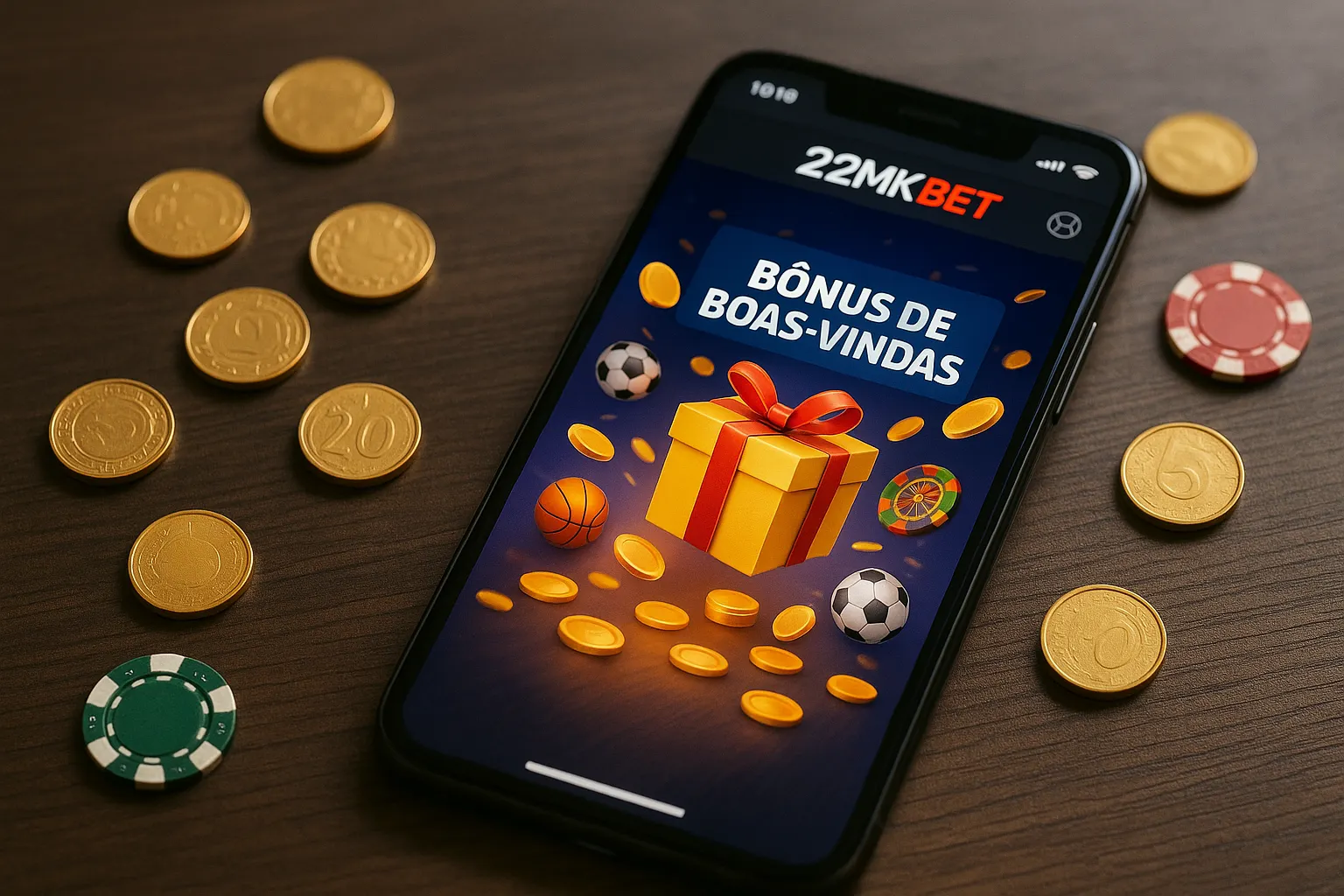 O bônus promocional 22MKBET é uma ótima maneira de começar sua aventura